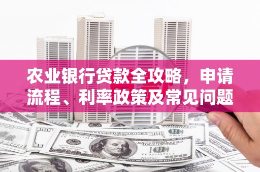 澳门半岛农业银行贷款全攻略，申请流程、利率政策及常见问题解析