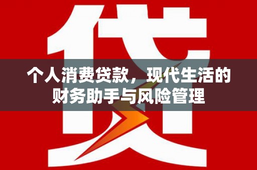 澳门半岛个人消费贷款，现代生活的财务助手与风险管理