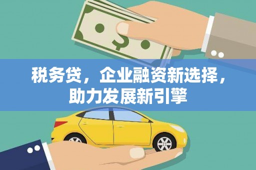 澳门半岛税务贷，企业融资新选择，助力发展新引擎