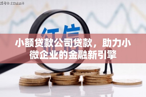 澳门半岛小额贷款公司贷款，助力小微企业的金融新引擎