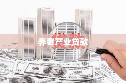 澳门半岛养老产业贷款