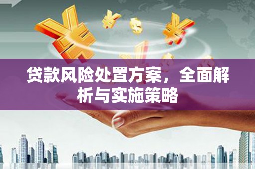 澳门半岛贷款风险处置方案，全面解析与实施策略