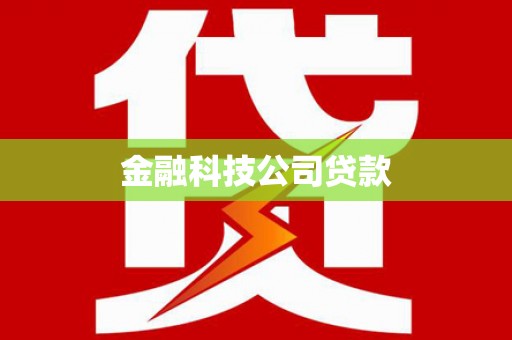 澳门半岛金融科技公司贷款